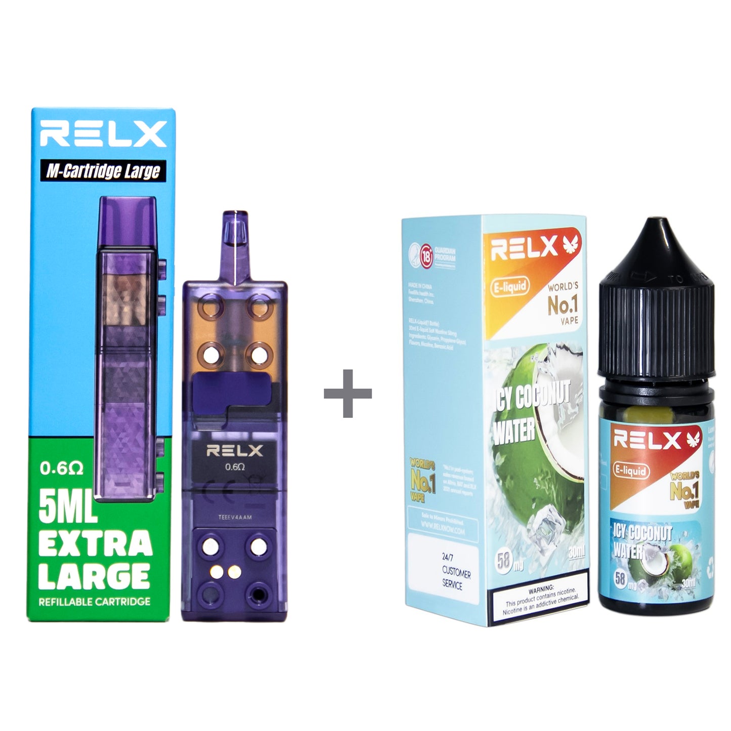 RELX Creator - Large capacity 18000 mouths - Double the richness