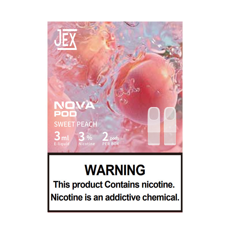 极星正品通配弹JEX NOVA POD两颗装(3mlx2)-极星适配四五六七代烟杆