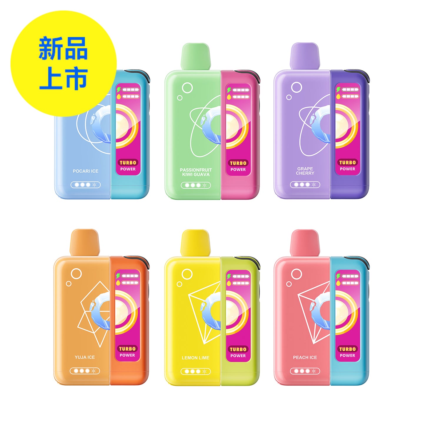 正品韩版ELFBAR JoinOne Icy Kit冰爽积木套装动画TFT液晶屏三挡功率经典时尚电子烟-多口味可选