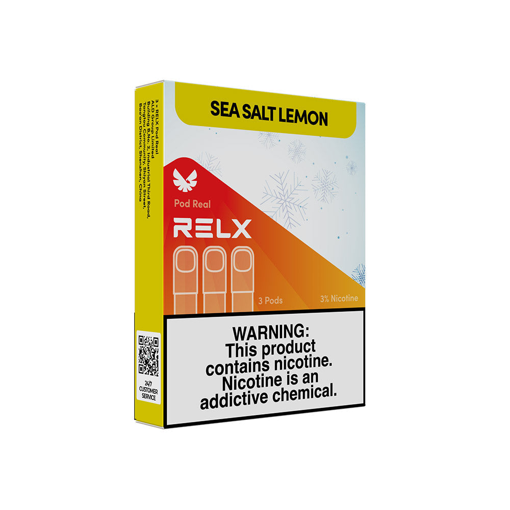 正品悦刻Relx五代外贸弹Pod Real - 三颗装 多口味可选