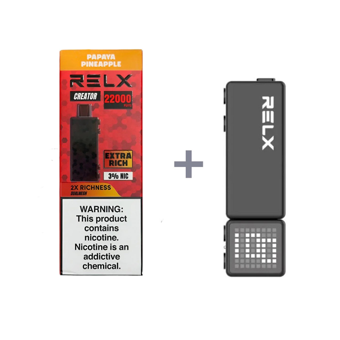 正品悦刻积木乐高套装/烟弹-多口味可选 RELX Creator Black(大容量22000口)