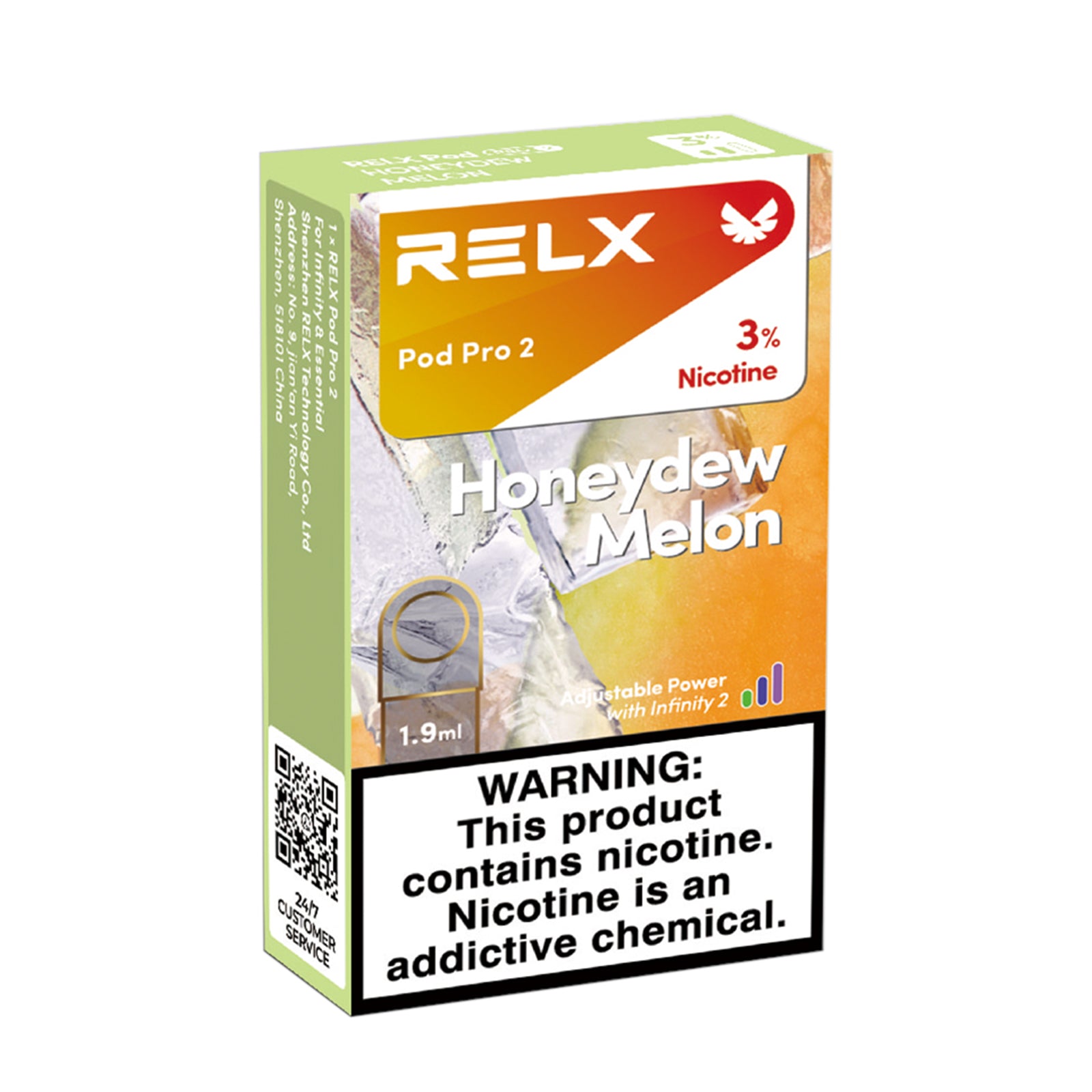 Authentic Relx overseas version - Honeydew Melon - Sixth generation ce Authentic Relx overseas version - Honeydew Melon - Sixth generation ce