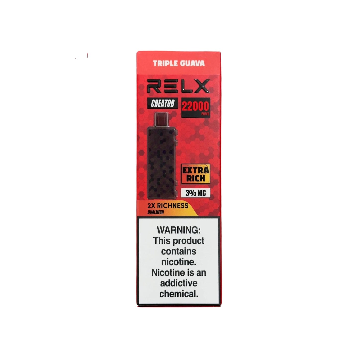 RELX Creator - Large capacity 18000 mouths - Double the richness