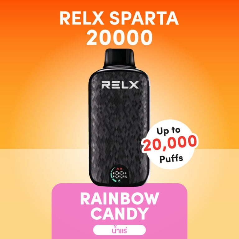 正品悦刻斯巴达 RELX Sparta大容量 20000口一次性电子烟-/智能液晶显示屏