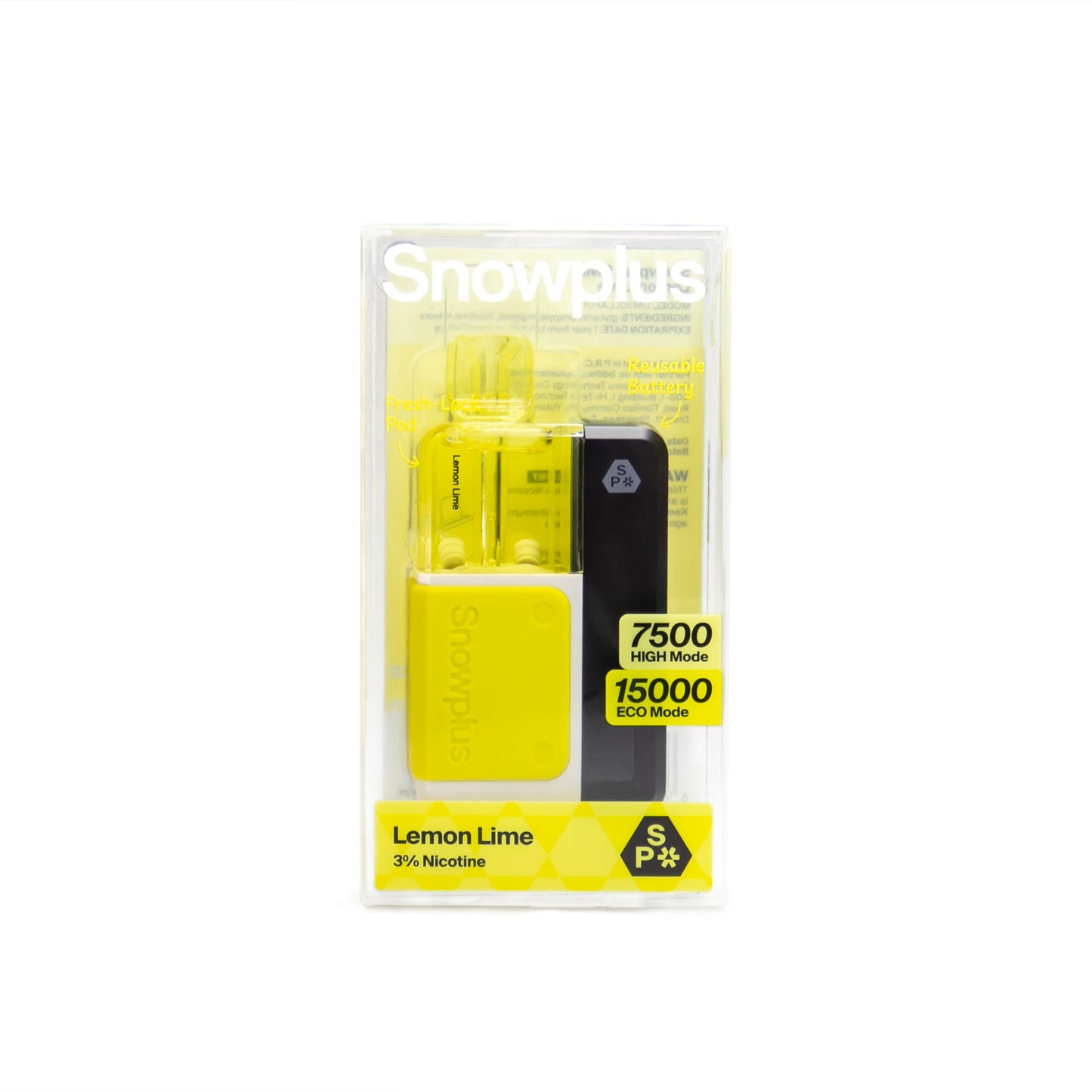 正品雪加积木Snowplus Swift经典一次性15000口电子烟海外版-多口味可选