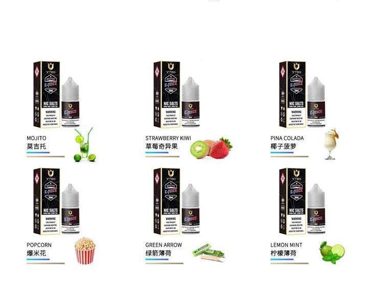 原装悦拓YTOO尼古丁盐烟油30ml-多口味可选