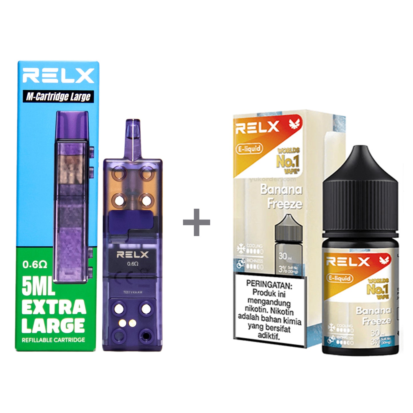 RELX Creator - Large capacity 18000 mouths - Double the richness