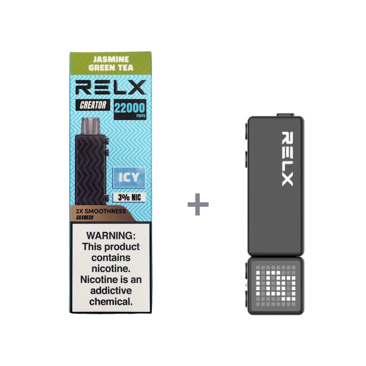 RELX Creator - Large capacity 18000 mouths - Double the richness