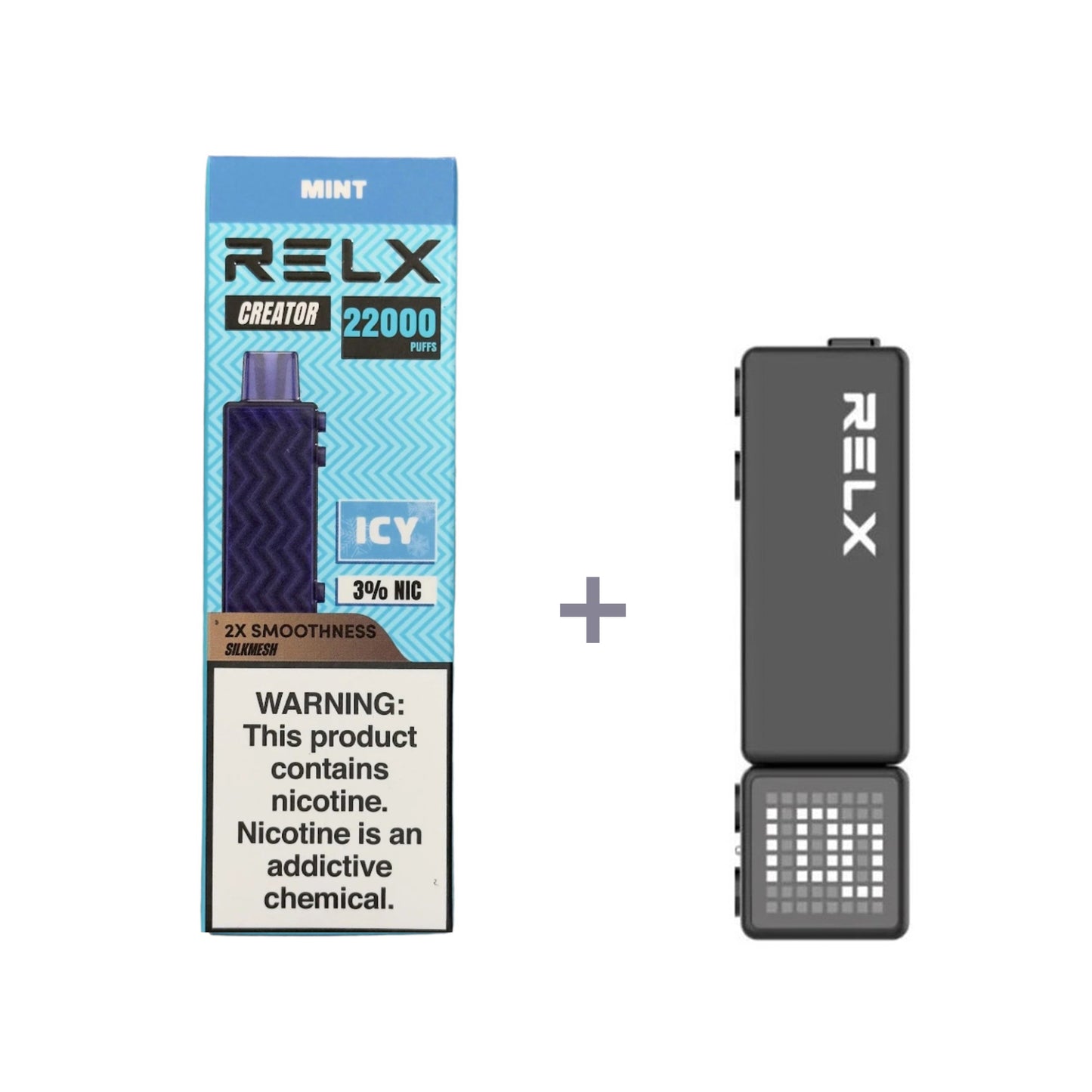 RELX Creator - Large capacity 18000 mouths - Double the richness