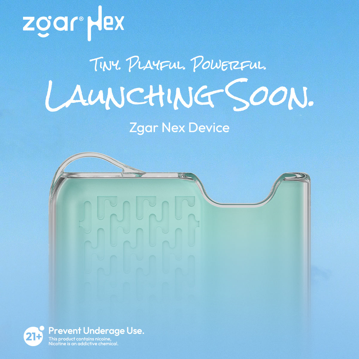 正品冰熊ZGAR Nex大功率烟杆-胸挂式多色可选(支持4/5/6/7代烟弹)
