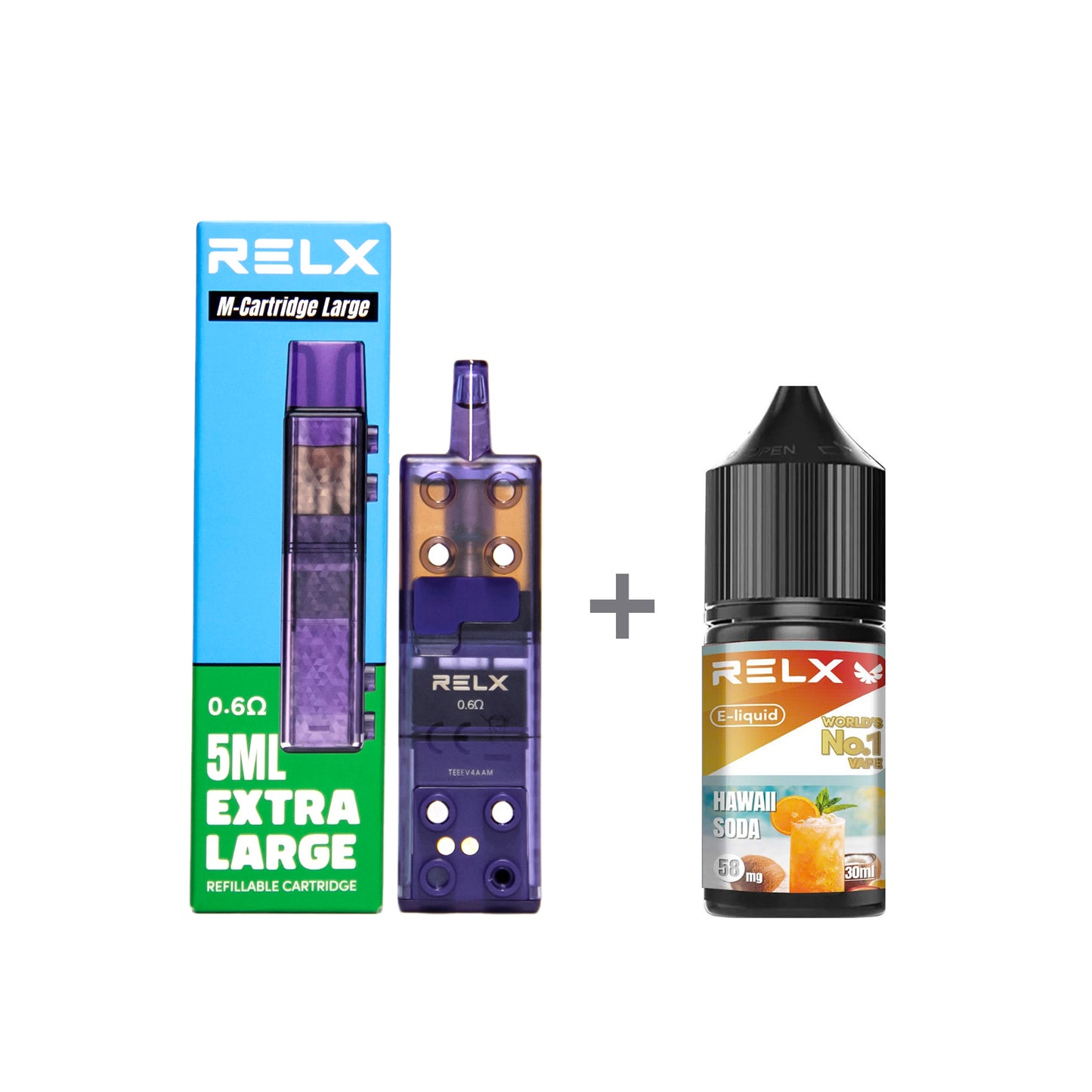 RELX Creator - Large capacity 18000 mouths - Double the richness
