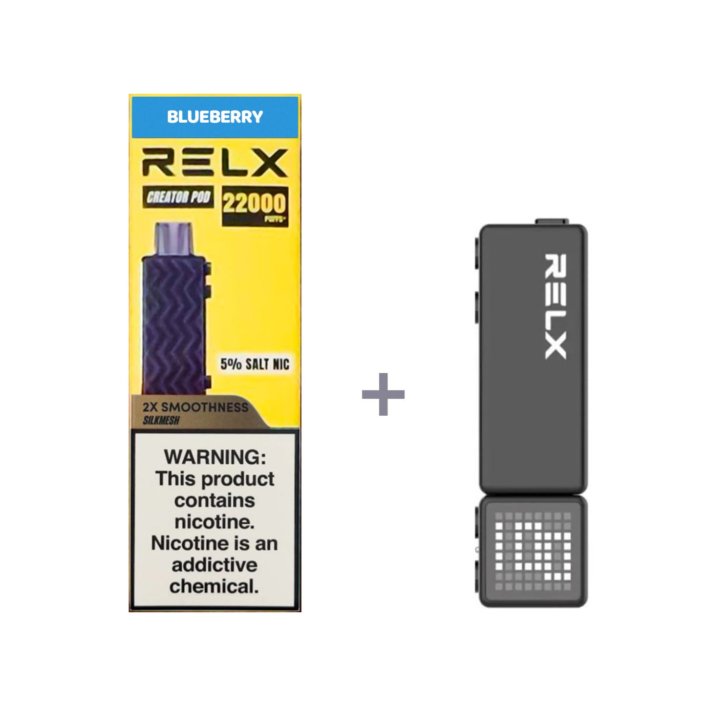 正品悦刻积木乐高套装/烟弹-多口味可选 RELX Creator Black(大容量22000口)