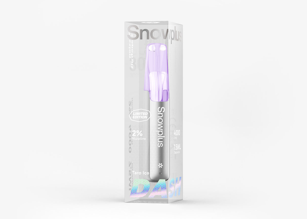 正品Snowplus Dash Limited Edition雪加鸭嘴兽限量版-银色杆身经典一次性电子烟海外版