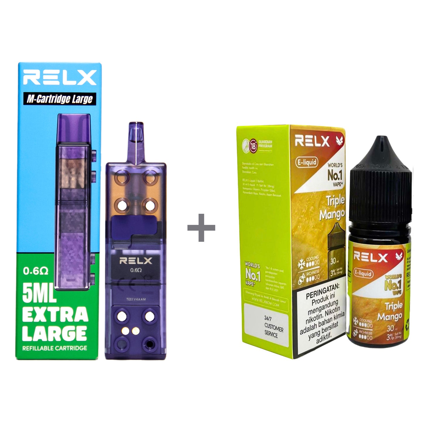 RELX Creator - Large capacity 18000 mouths - Double the richness