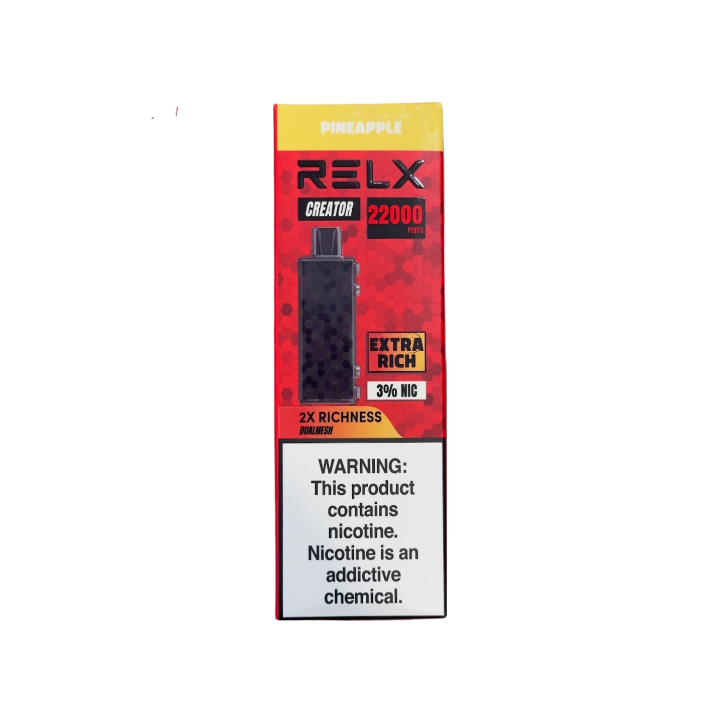RELX Creator - Large capacity 18000 mouths - Double the richness