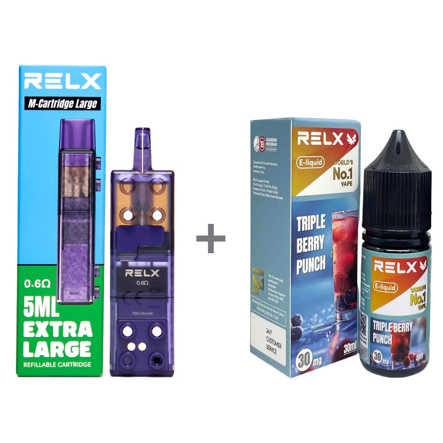 RELX Creator - Large capacity 18000 mouths - Double the richness