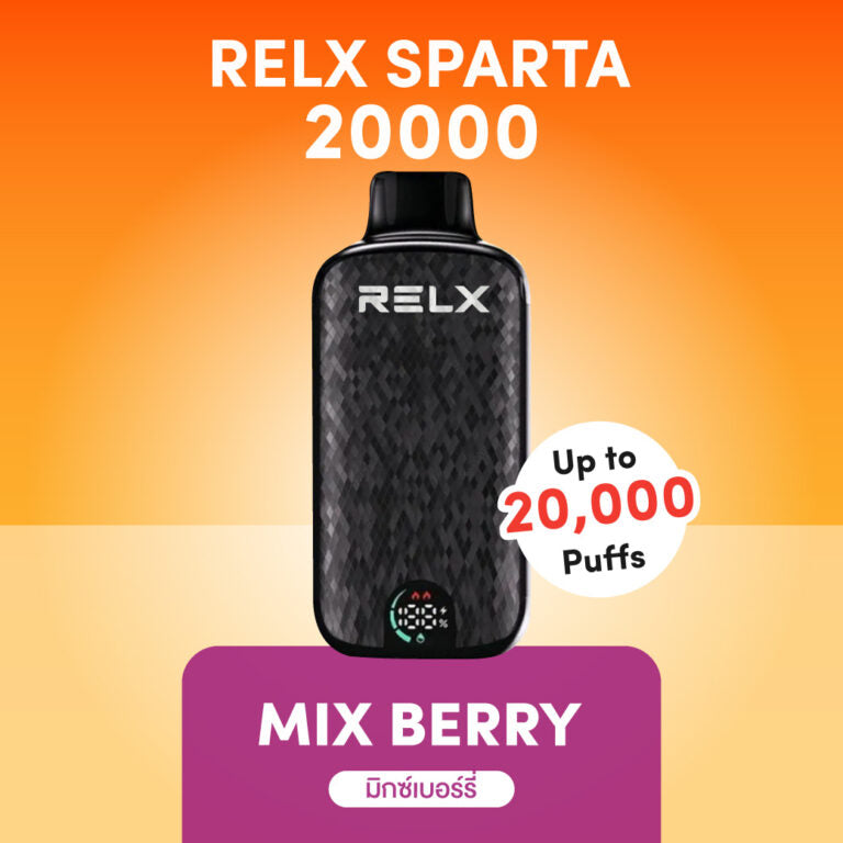 正品悦刻斯巴达 RELX Sparta大容量 20000口一次性电子烟-/智能液晶显示屏