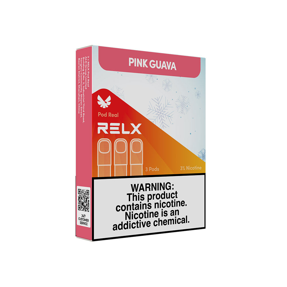 正品悦刻Relx五代外贸弹Pod Real - 三颗装 多口味可选