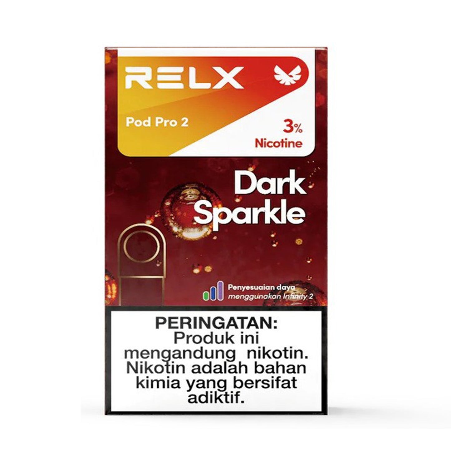 正品悦刻Relx海外版-可乐冰Dark Sparkle-六代陶瓷芯-三颗起售