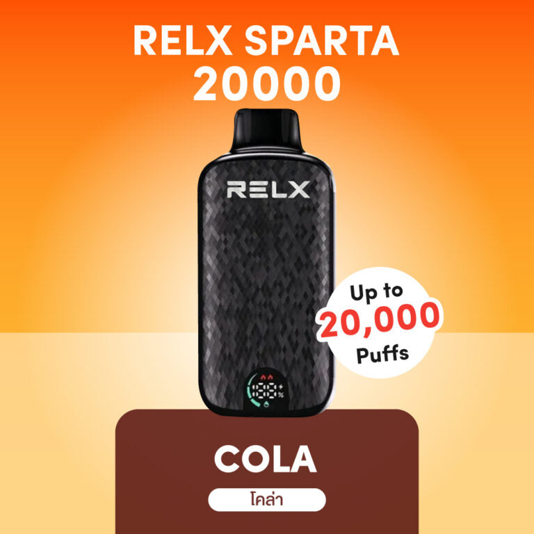 正品悦刻斯巴达 RELX Sparta大容量 20000口一次性电子烟-/智能液晶显示屏