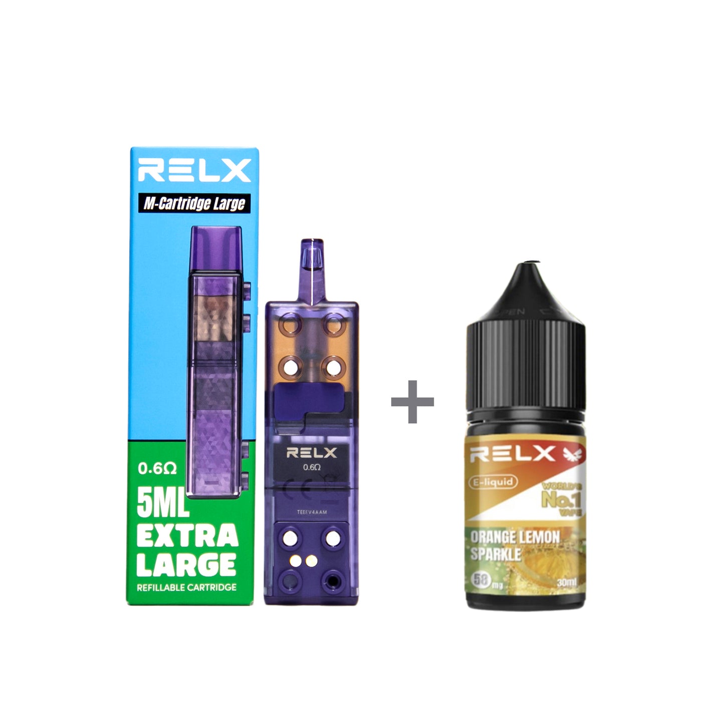 RELX Creator - Large capacity 18000 mouths - Double the richness