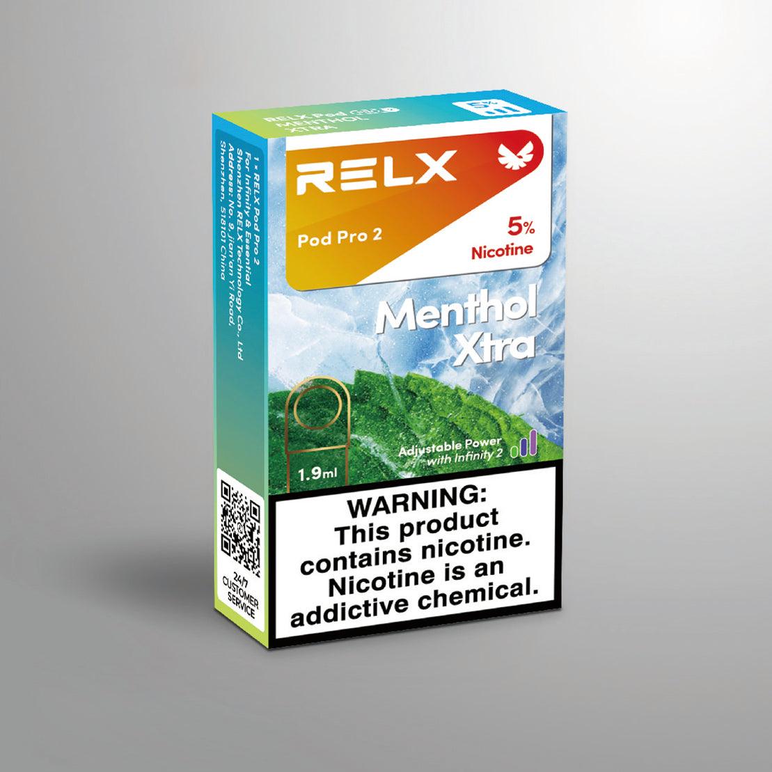 正品悦刻Relx海外版-新薄荷Menthol Xtra-六代陶瓷芯
