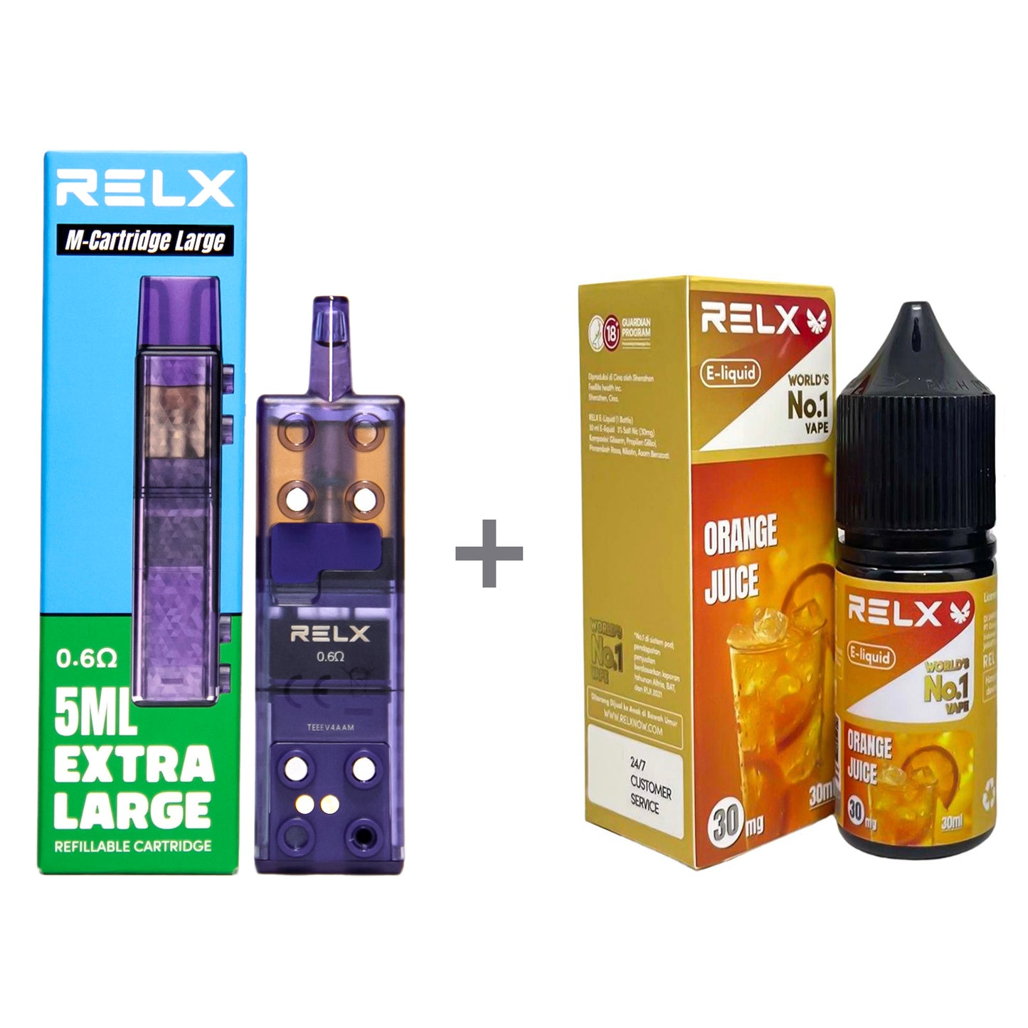 RELX Creator - Large capacity 18000 mouths - Double the richness