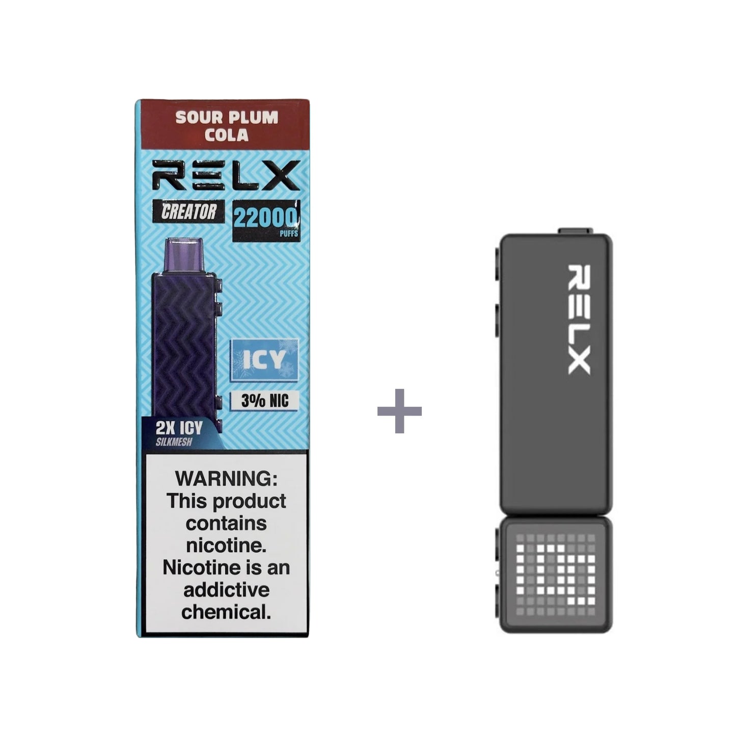 正品悦刻积木乐高套装/烟弹-多口味可选 RELX Creator Black(大容量22000口)