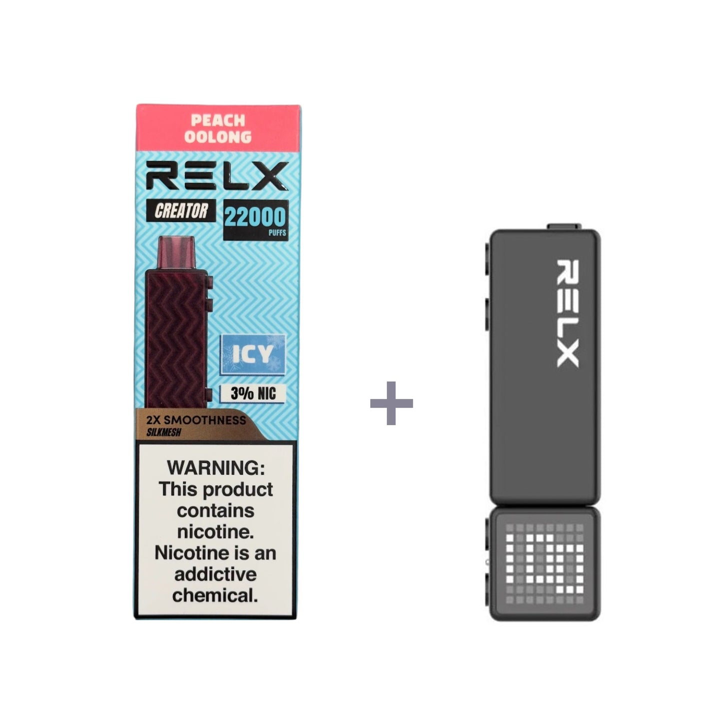 RELX Creator - Large capacity 18000 mouths - Double the richness