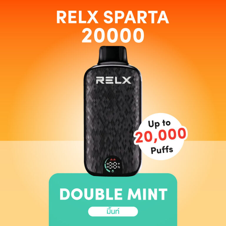 正品悦刻斯巴达 RELX Sparta大容量 20000口一次性电子烟-/智能液晶显示屏