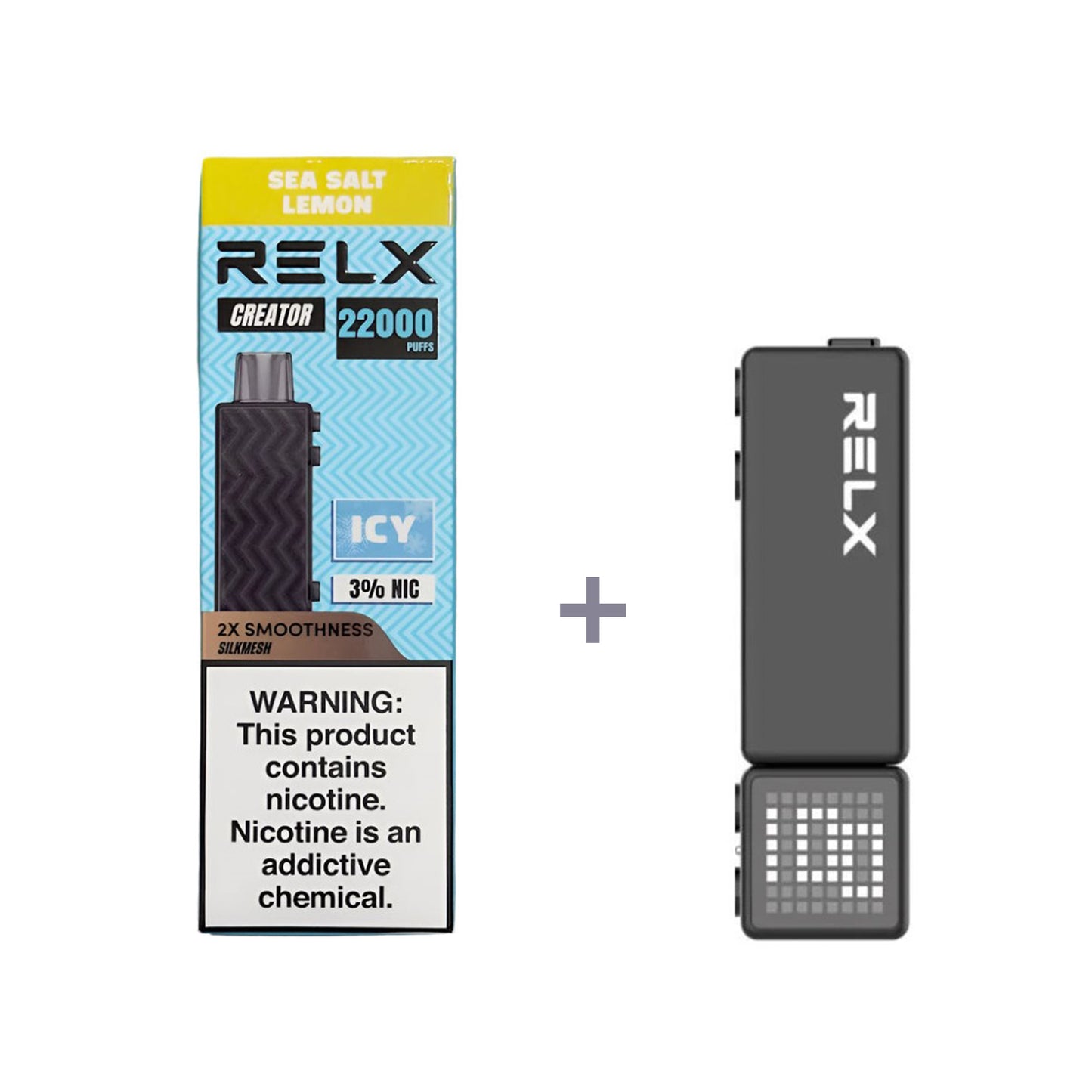 正品悦刻积木乐高套装/烟弹-多口味可选 RELX Creator Black(大容量22000口)