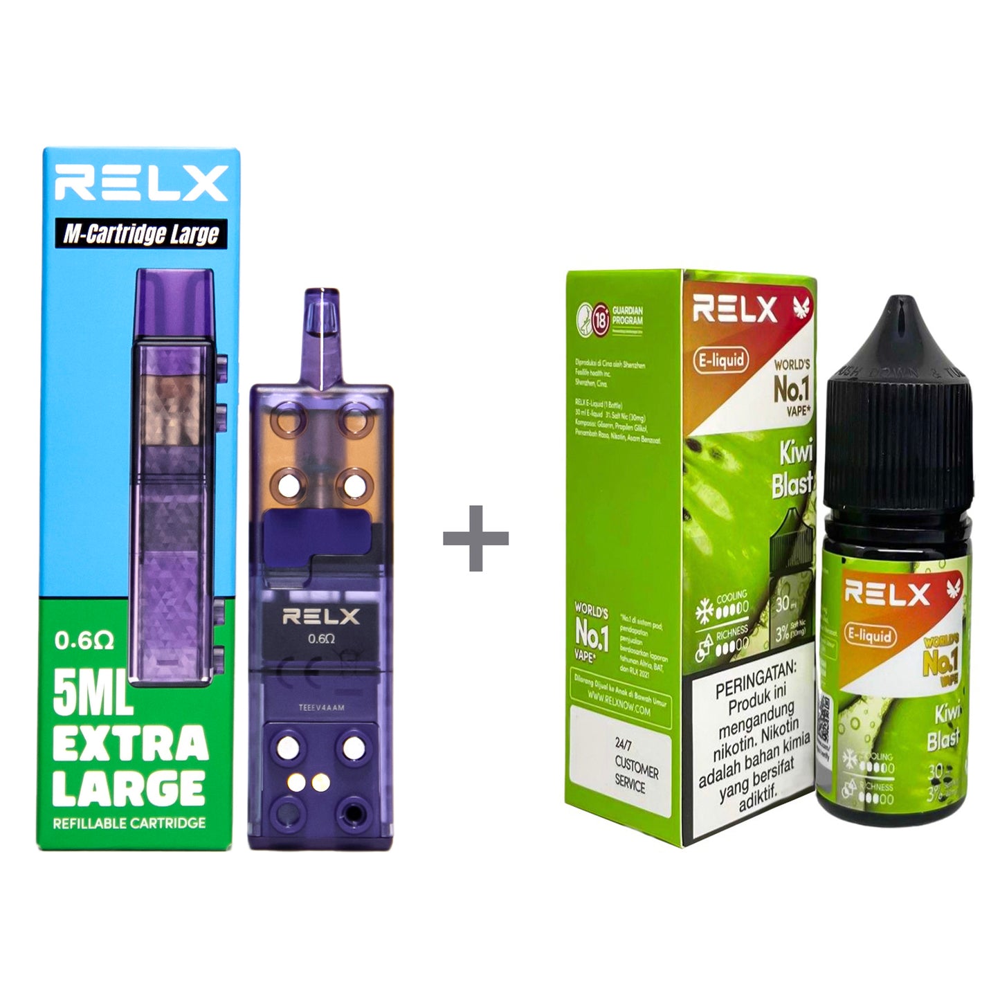 RELX Creator - Large capacity 18000 mouths - Double the richness