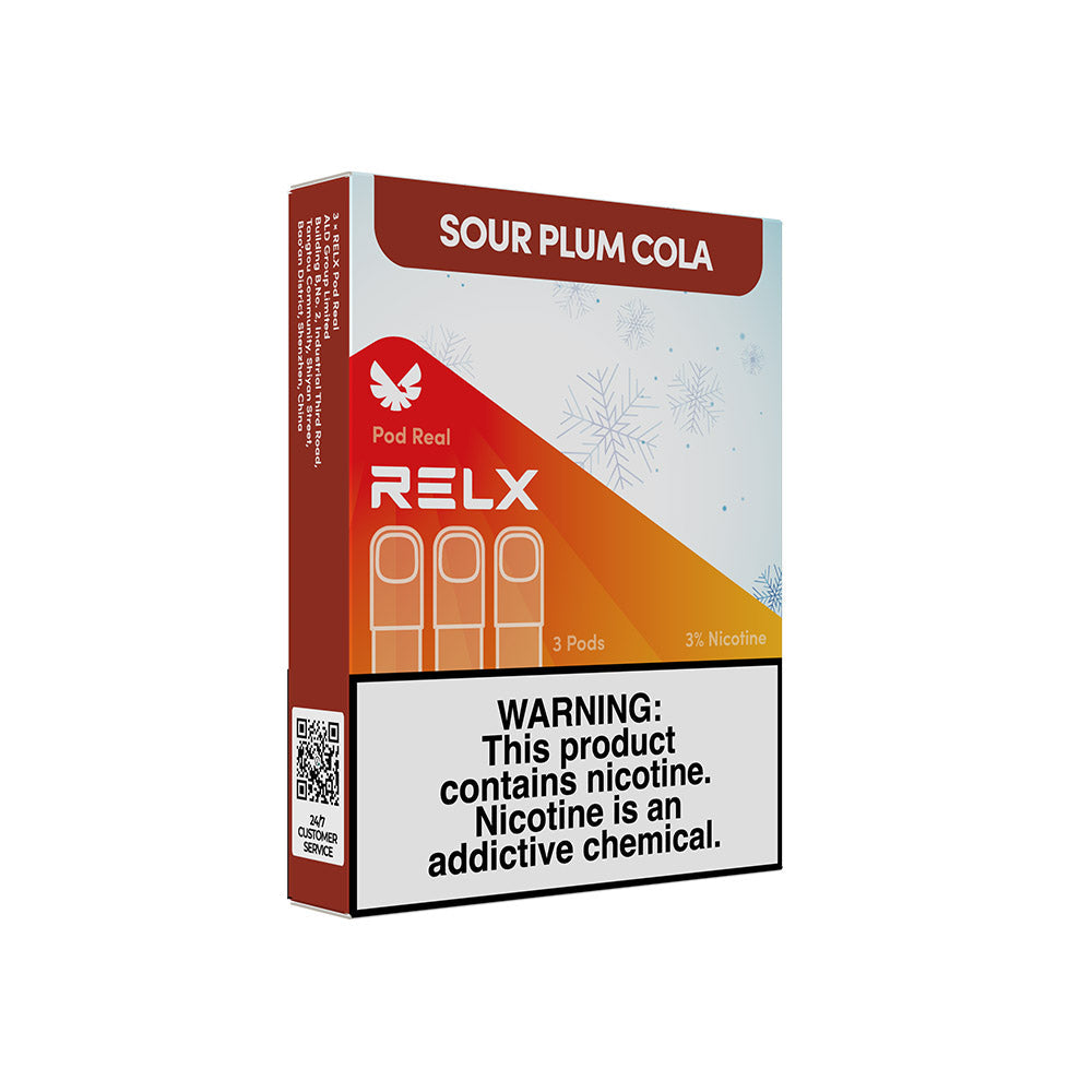 正品悦刻Relx五代外贸弹Pod Real - 三颗装 多口味可选