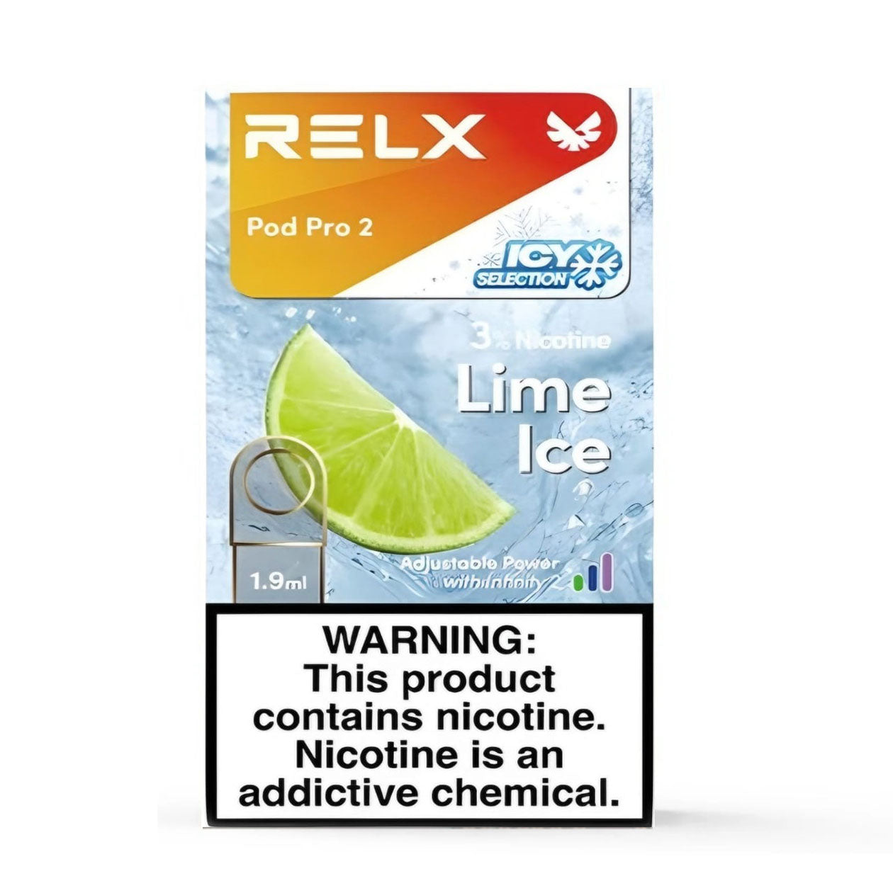 正品悦刻RELX外贸弹极凉青柠(Lime Ice)口味-单颗装-(陶瓷芯版本)-三颗起售