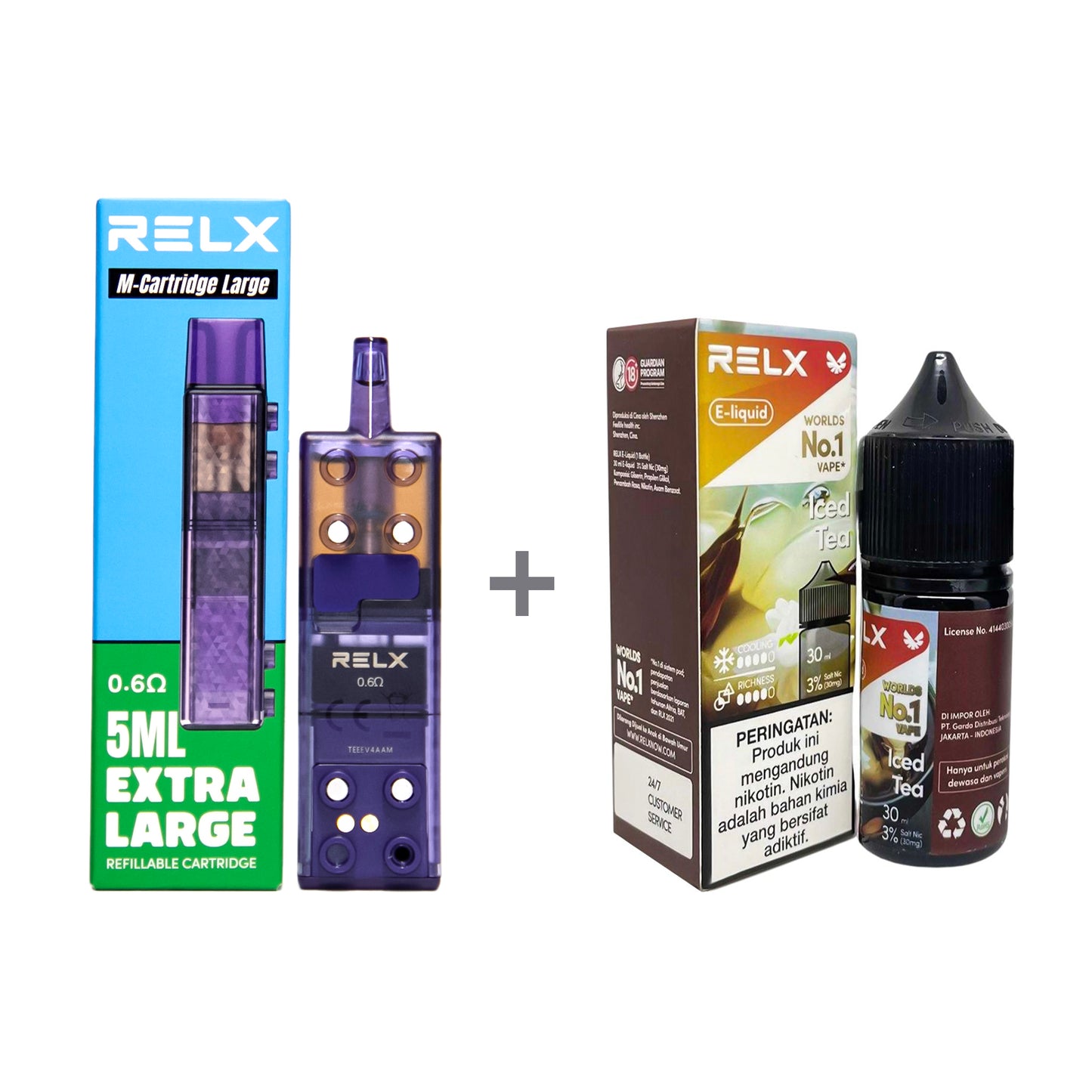 RELX Creator - Large capacity 18000 mouths - Double the richness