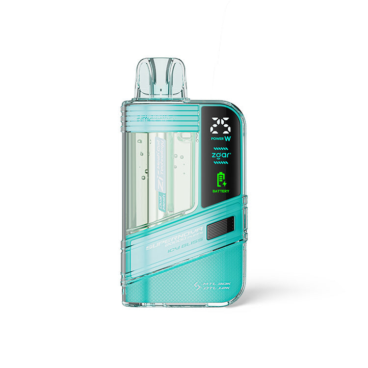 正品冰熊一次性20000口Zgar Supernova,可调火力烟阻/LED显示屏