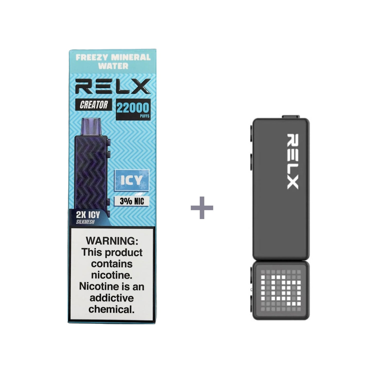 正品悦刻积木乐高套装/烟弹-多口味可选 RELX Creator Black(大容量22000口)