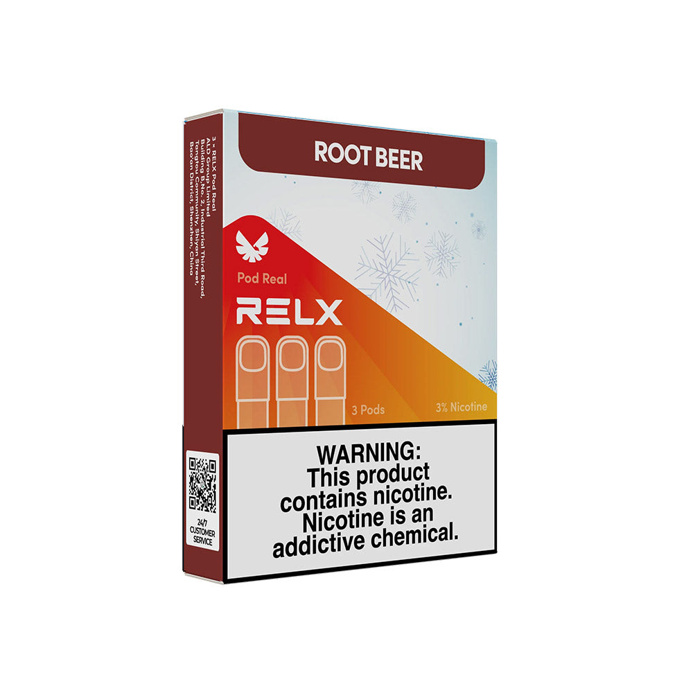正品悦刻Relx五代外贸弹Pod Real - 三颗装 多口味可选