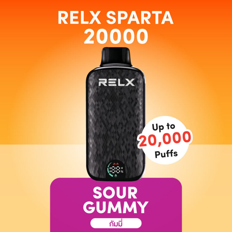正品悦刻斯巴达 RELX Sparta大容量 20000口一次性电子烟-/智能液晶显示屏