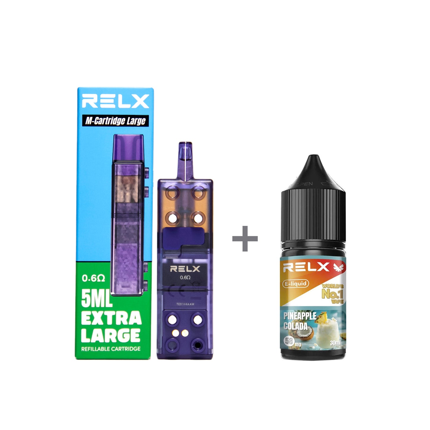 RELX Creator - Large capacity 18000 mouths - Double the richness