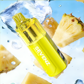 正品SEVENZ TANK/ 7Z 坦克18000口三档功率调节可视化油仓电量智能呼吸灯显示冰爽一次性电子烟-多口味可选 夏日菠萝