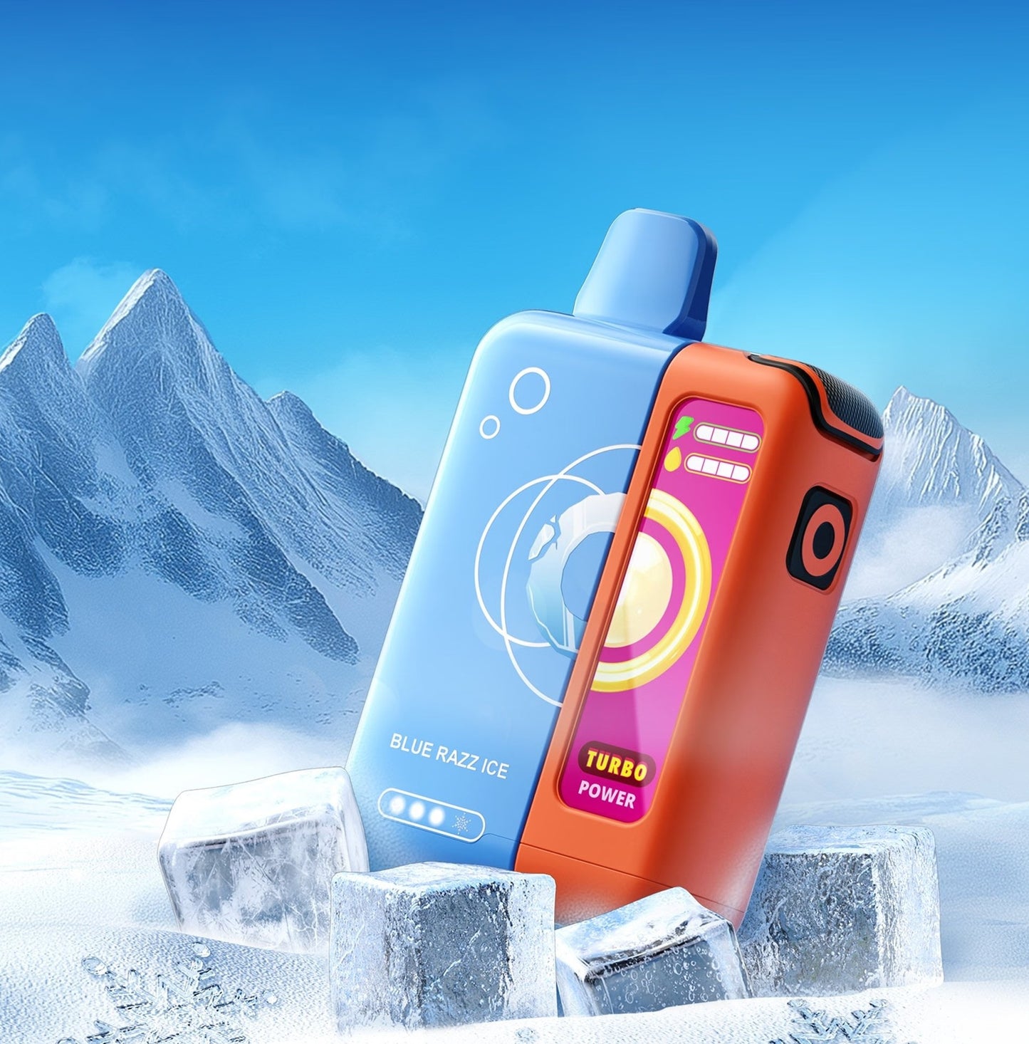 正品韩版ELFBAR JoinOne Icy Kit冰爽积木套装动画TFT液晶屏三挡功率经典时尚电子烟-多口味可选