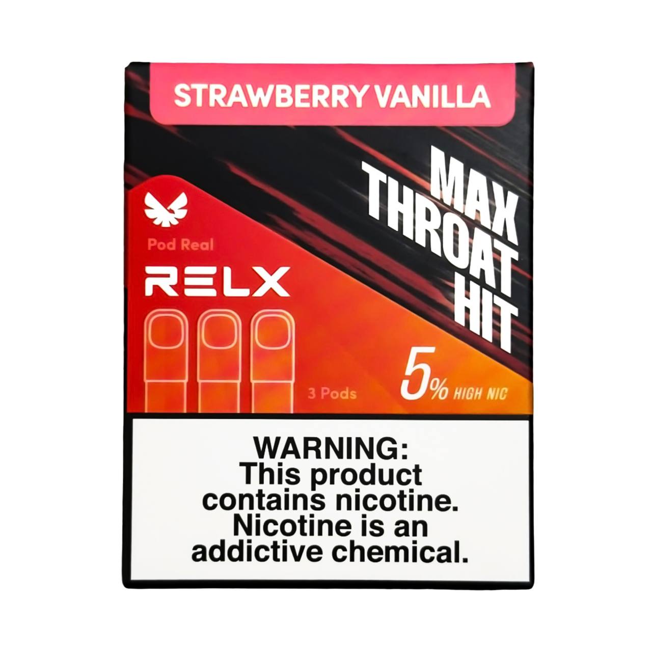 正品悦刻Relx Pod Real马来版击喉系列(5%尼古丁)-三颗装,多口味可选