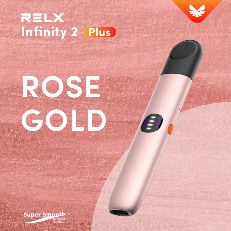 悦刻Relx原装正品七代杆(RELX Infinity2 plus) 海外版(四五六代烟弹通用)粉色