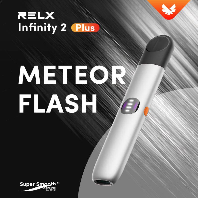 悦刻Relx原装正品七代杆(RELX Infinity2 plus) 海外版(四五六代烟弹通用)白色