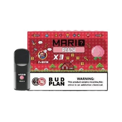 正品马里奥六代Mario 6TH通配烟弹三颗装-RELX六代通配平替-适配悦刻4/5/6/7代烟杆