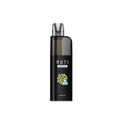 正品魔笛维斯塔MOTI VISTA 18000口大容量可视化油仓纯口味一次性电子烟-多口味可选