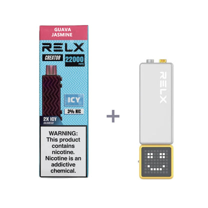 RELX Creator - Large capacity 18000 mouths - Double the richness