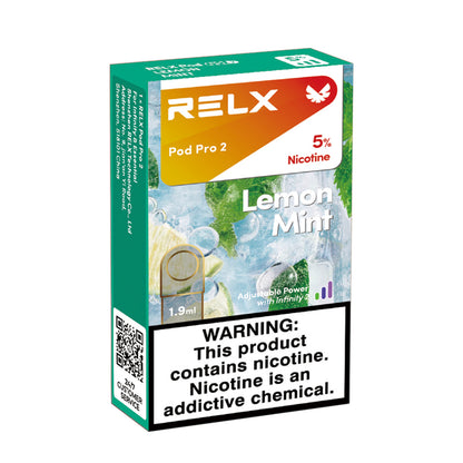 Authentic Relx overseas version - Ice lemon mint Lemon Mint - Sixth generation ceramic core