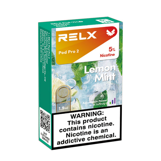 Authentic Relx overseas version - Ice lemon mint Lemon Mint - Sixth generation ceramic core